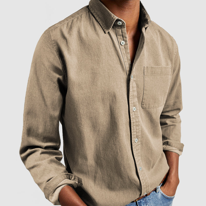 CLEARANCE SALE🔥 Men's Casual Cotton Basic Shirt