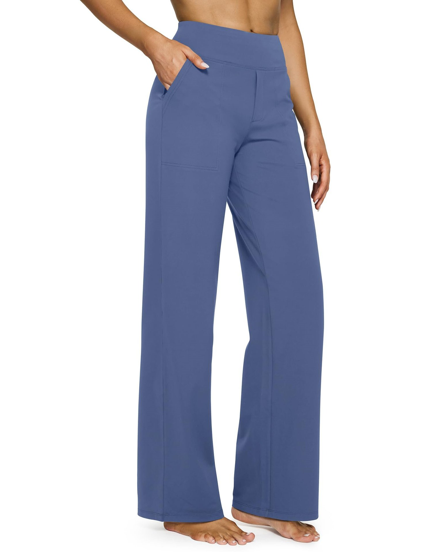 Urban Comfort High Waist Wide Leg Pants