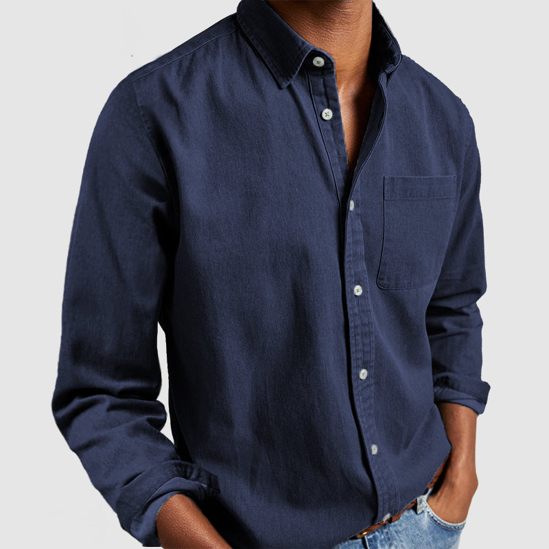 CLEARANCE SALE🔥 Men's Casual Cotton Basic Shirt
