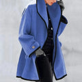 Women's Casual Button Oversized Hooded Coat