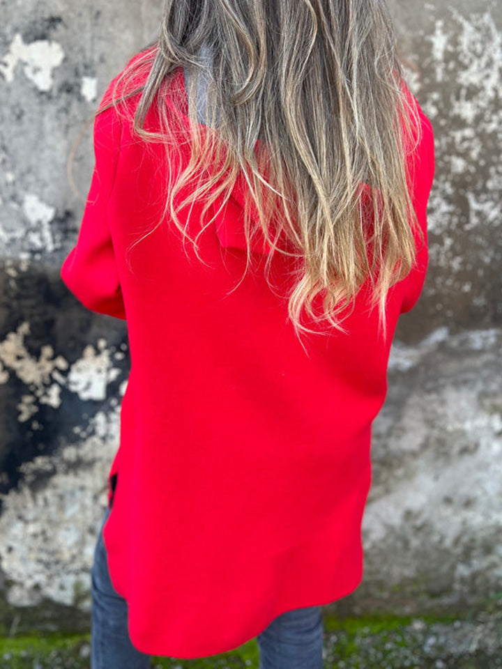 CLEARANCE SALE🔥 Round Neck Zipper Long Sleeve Casual Jacket