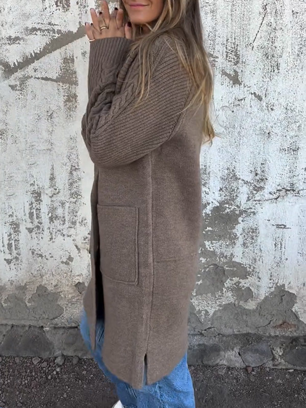 CLEARANCE🔥 Casual Ribbed Lapel Pocket Jacket