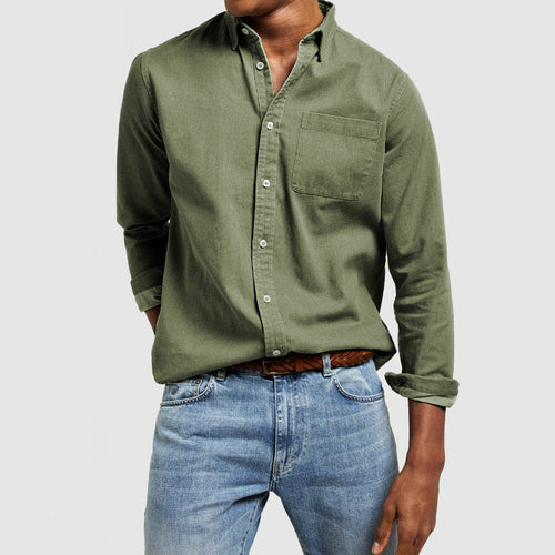 CLEARANCE SALE🔥 Men's Casual Cotton Basic Shirt