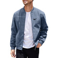 2026 Men's Suede Bomber Jacket