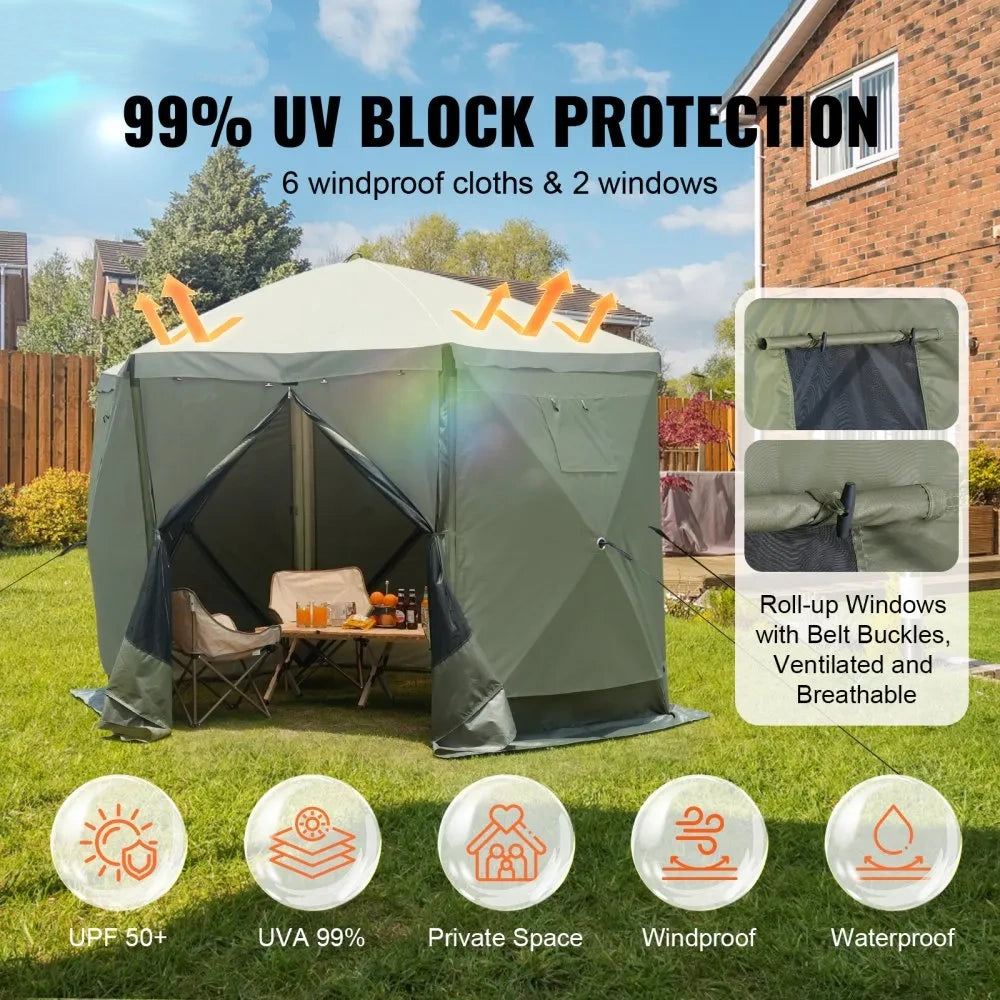 QuickCamp Instant Pop Up Gazebo