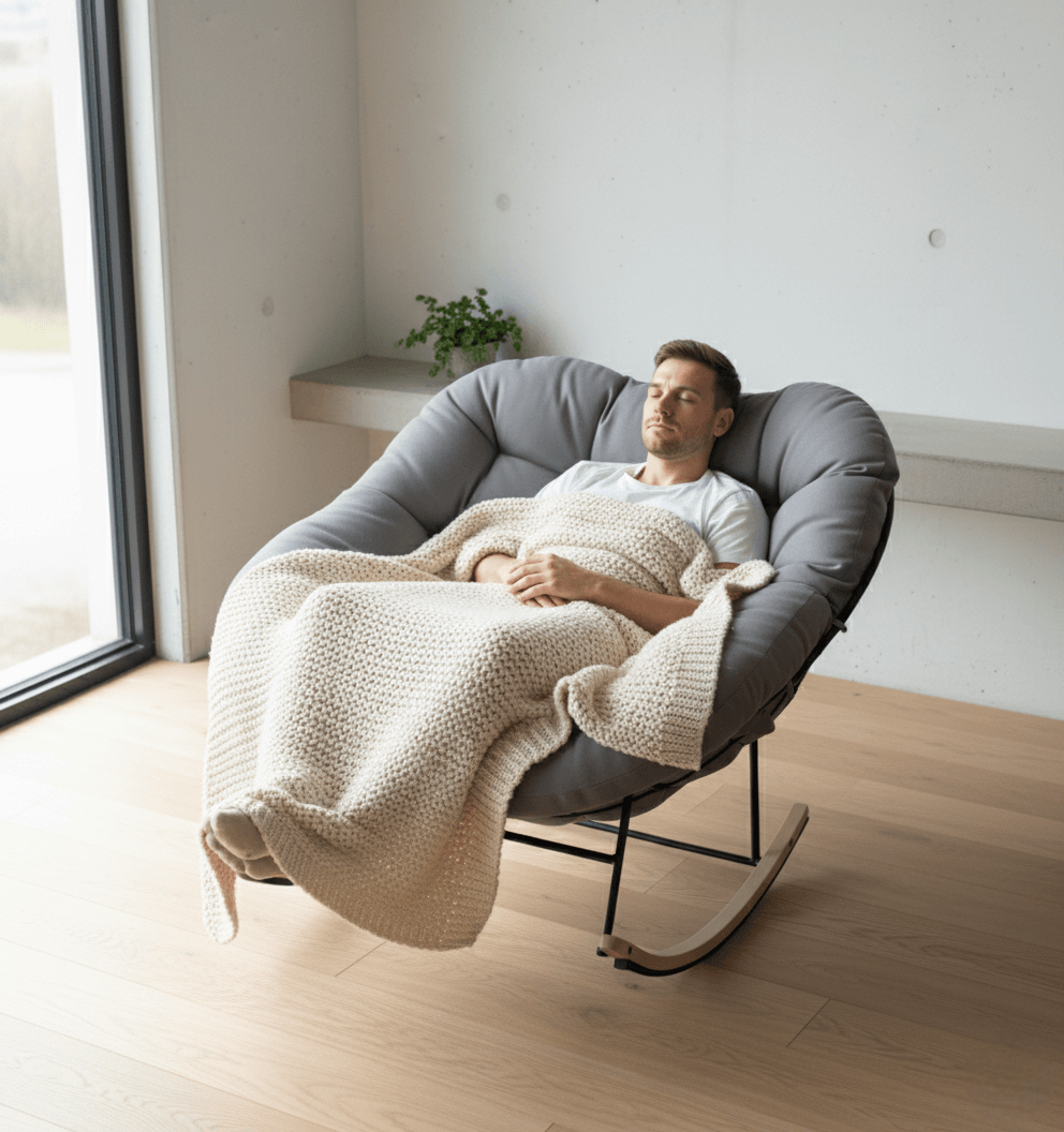 Bouncy Cloud Rocker Chair