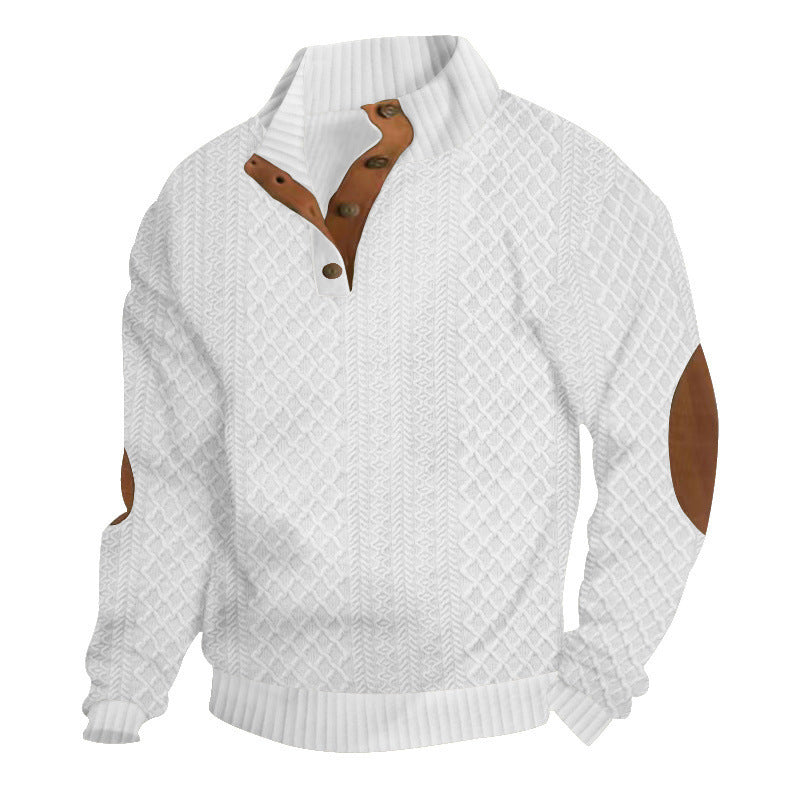 Heritage Classic Textured Collared Sweatshirt