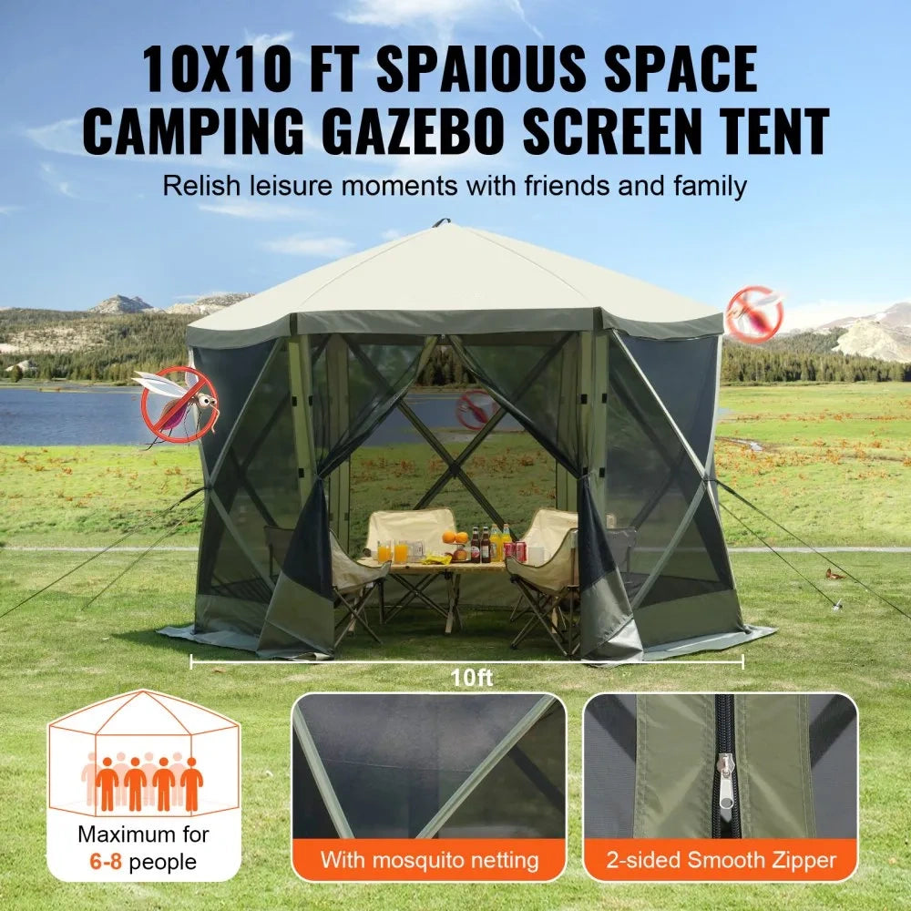 QuickCamp Instant Pop Up Gazebo