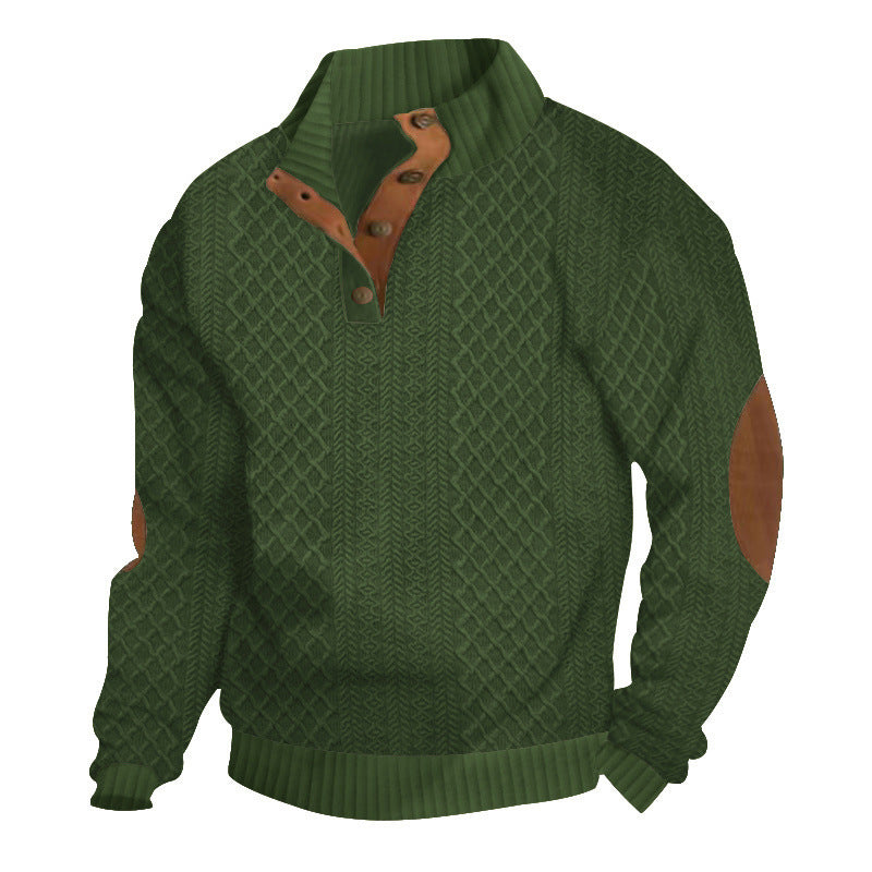 Heritage Classic Textured Collared Sweatshirt