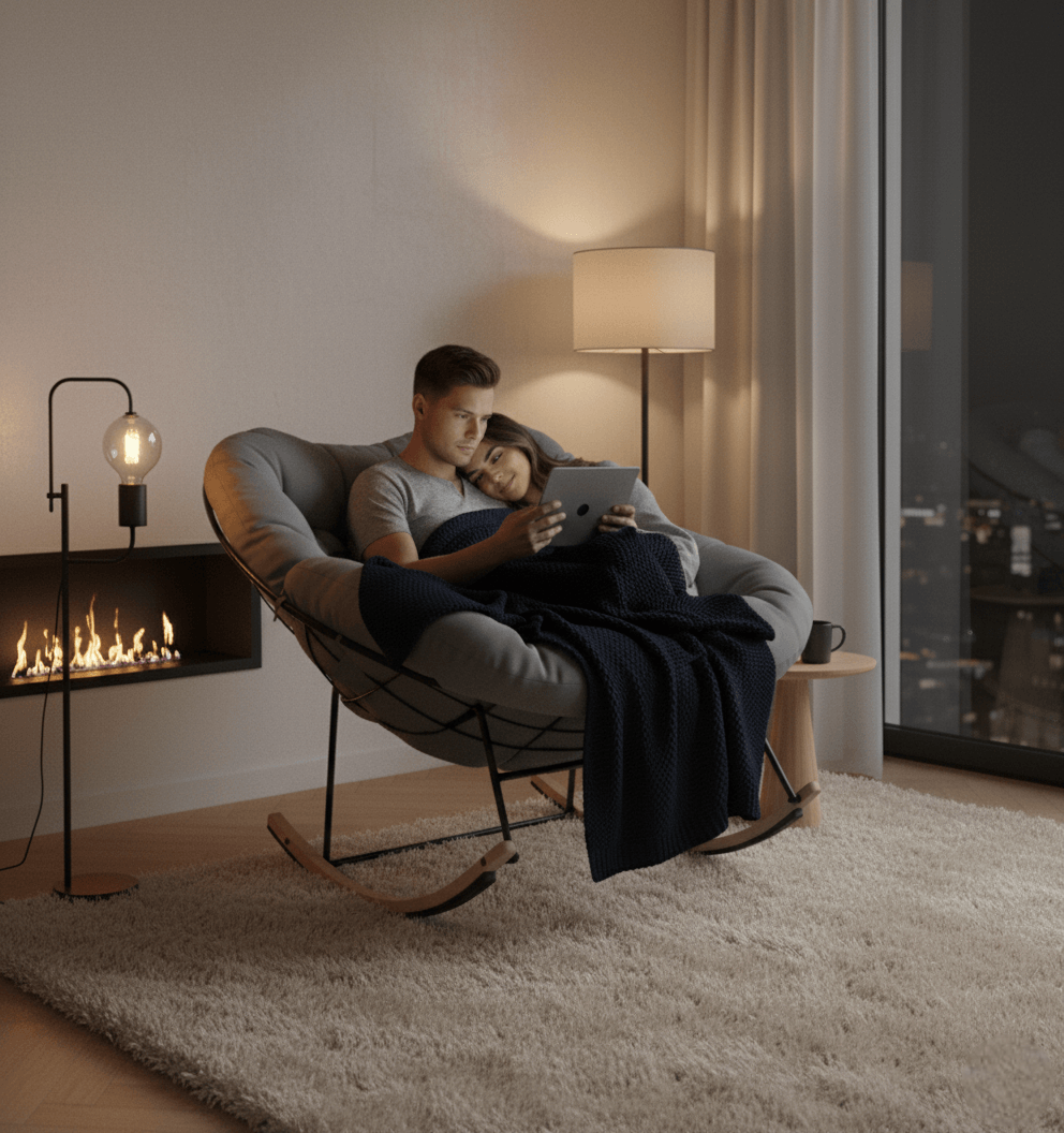 Bouncy Cloud Rocker Chair