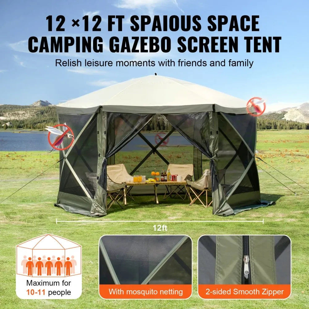 QuickCamp Instant Pop Up Gazebo